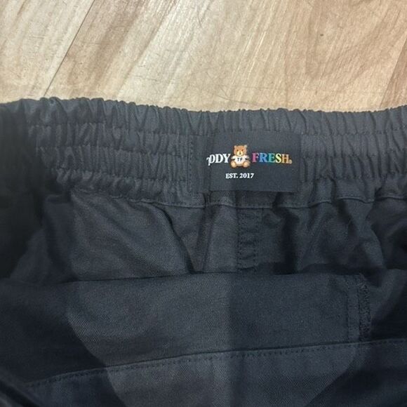 Teddy Fresh Limited Edition Black Rainbow Studded Cotton Mini Skorts - Picture 2 of 7